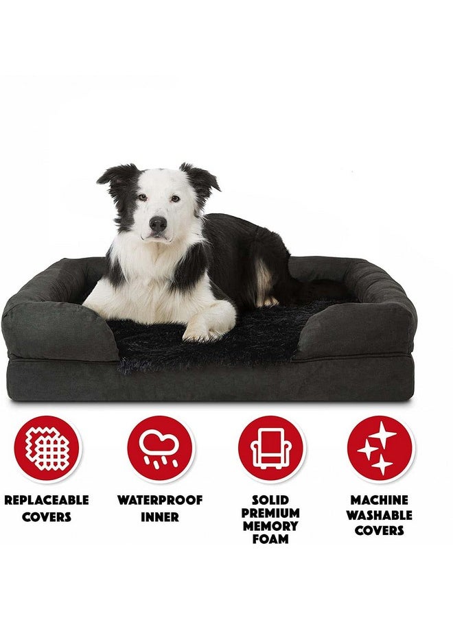 Premium Plush, Foam Fiber Filled Oxford Fabric Material Dog & Cat Beds