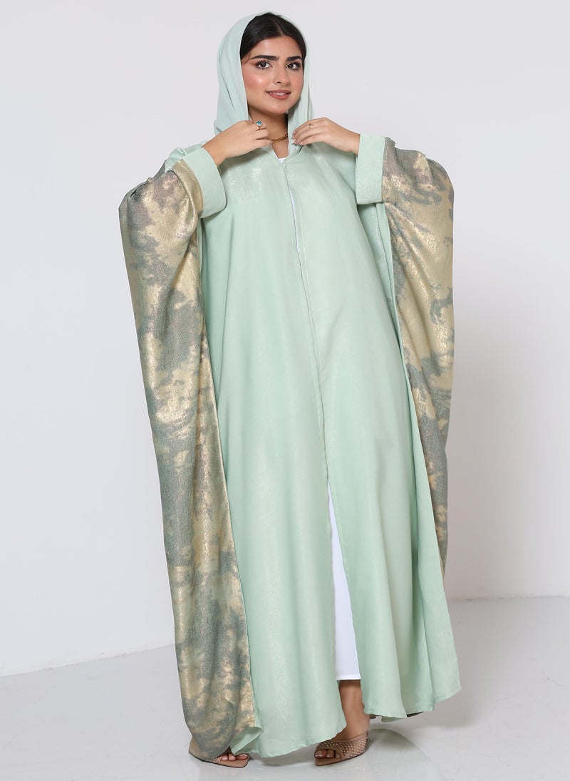 Open Shimmer Abaya