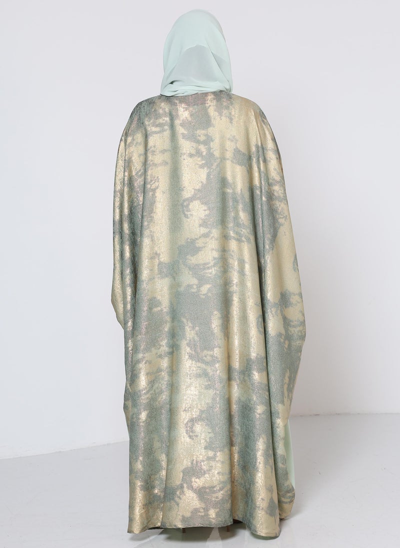 Open Shimmer Abaya