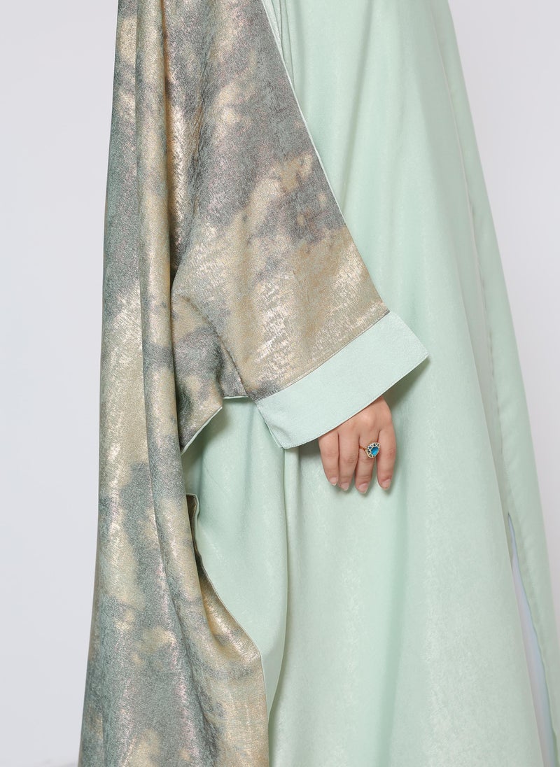 Open Shimmer Abaya
