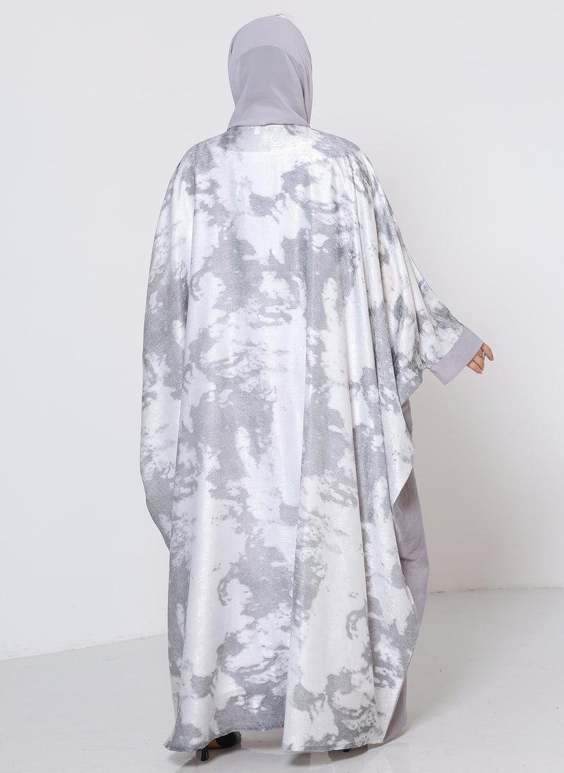Open Shimmer Abaya