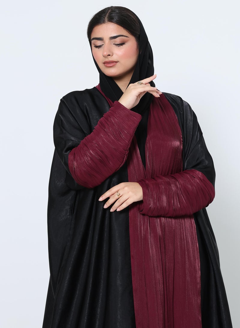 Soft Open Abaya