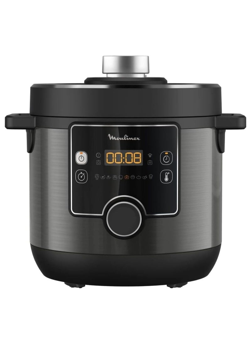 Turbo cuisine 1200W 7.6L – Black Electric pressure cooker