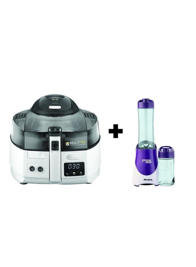 Multifry Ariete Blend 2Go 1 L 1400 W Fh1175 + 0563/03 White/Purple