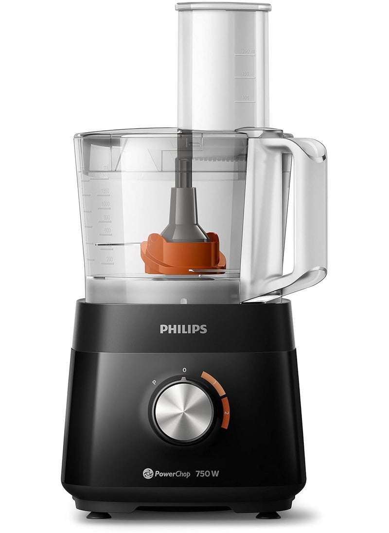 PHILIPS 5000 Series food processor HR7302/90 - Black