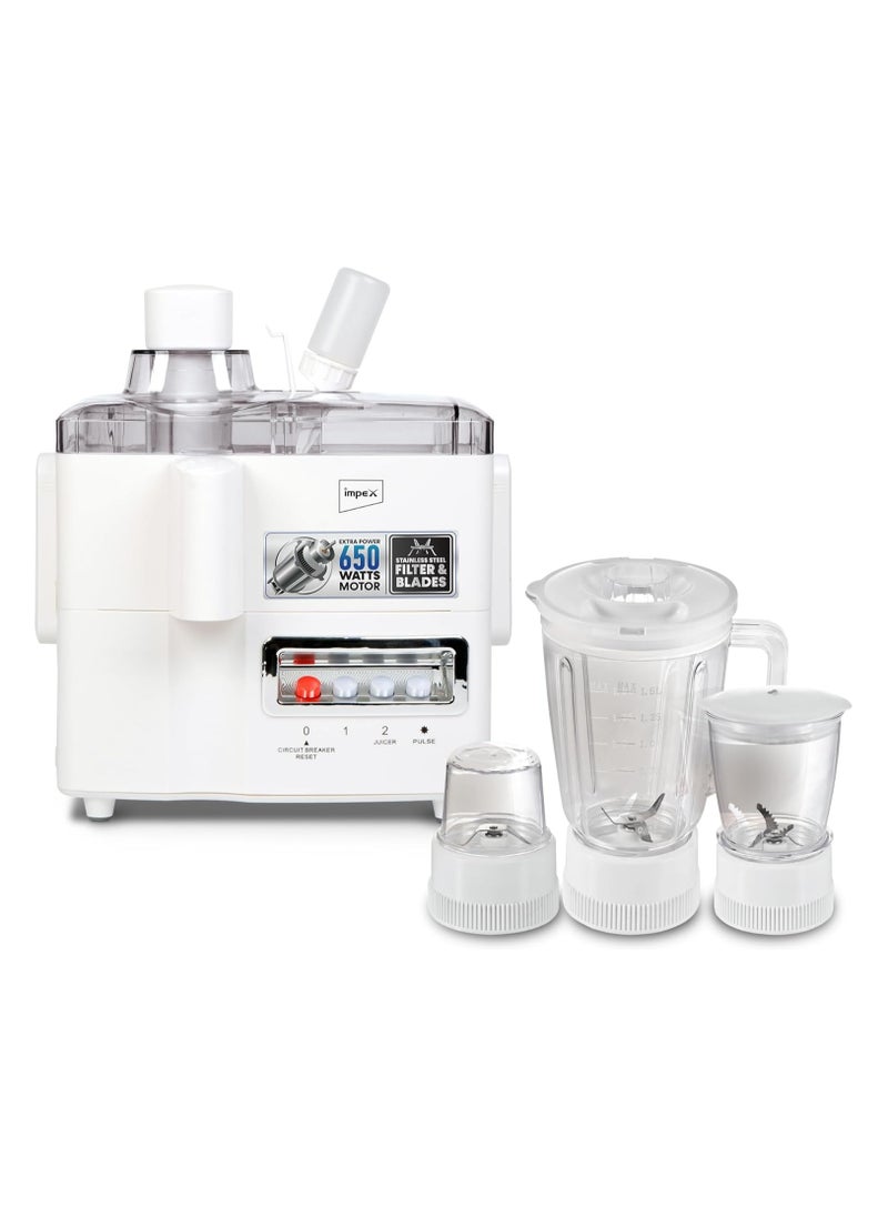 4 in 1 Kitchen Mate Juicer Countertop Blender