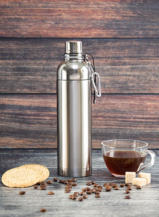 Vaccum Sport Bottle Silver 500ml