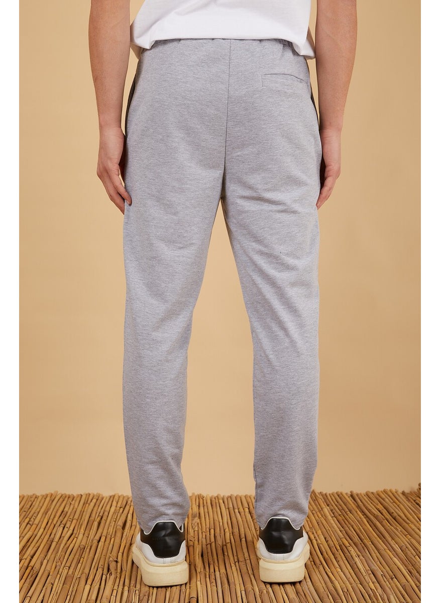 Men Regular Fit Straight Leg Basic Sweatpants
