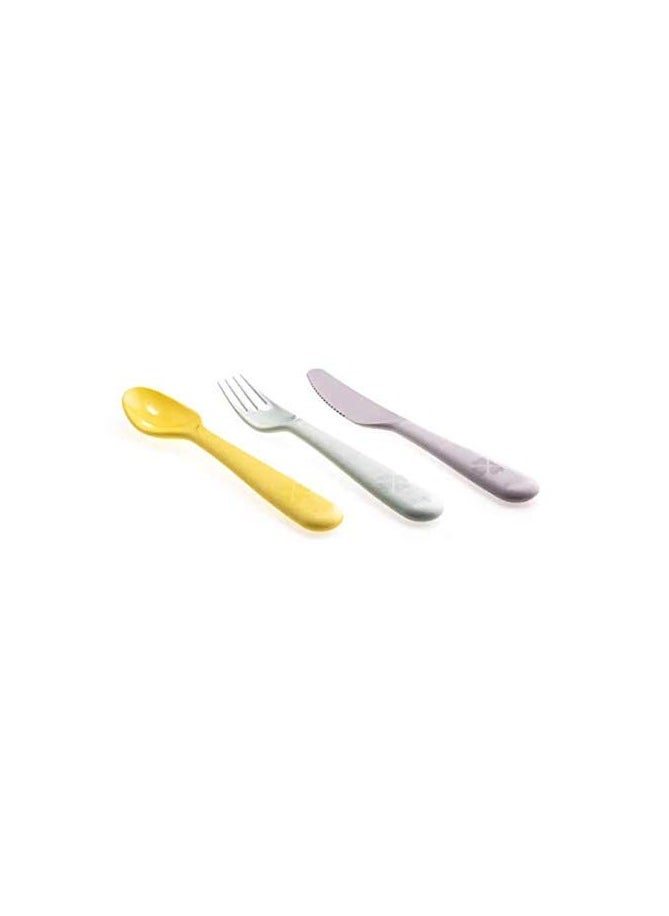 Plastic Cutlery Set - 18 Piece (Multicolour)