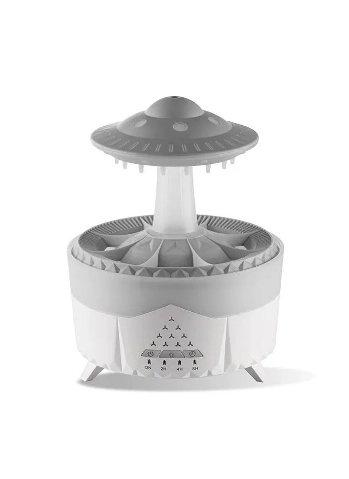 UFO Raindrop Humidifier Water Drop Air Humidifier USB Aromatherapy Essential Oils Aroma Air Diffuser Household Mist Maker