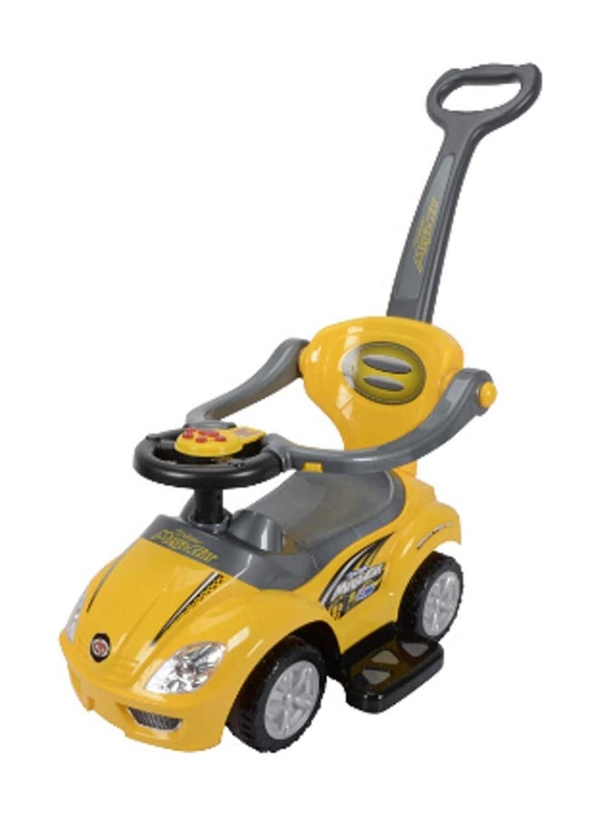 3-In-1 Activity Ride-On With Handle Comfortable Durable Sturdy And Portable 62.5x29.5x34cm