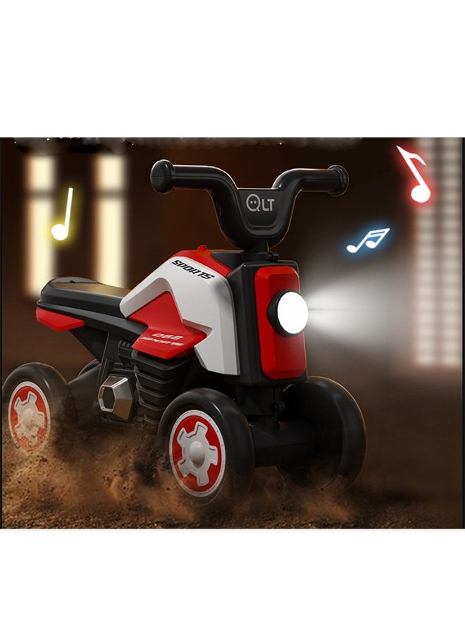 Kids’ Mini Ride-On Motorcycle with Lights and Music - 46 X 43 X 27 CM