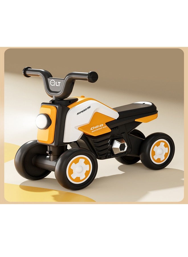 Kids’ Mini Ride-On Motorcycle with Lights and Music - 46 X 43 X 27 CM