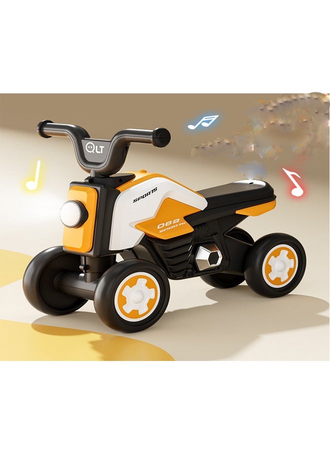 Kids’ Mini Ride-On Motorcycle with Lights and Music - 46 X 43 X 27 CM