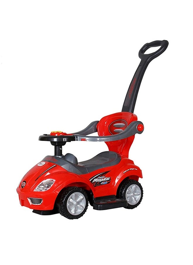 3-In-1 Activity Ride-On Mega Car Comfortable Attractive Premium Quality 62.5x29.5x34cm