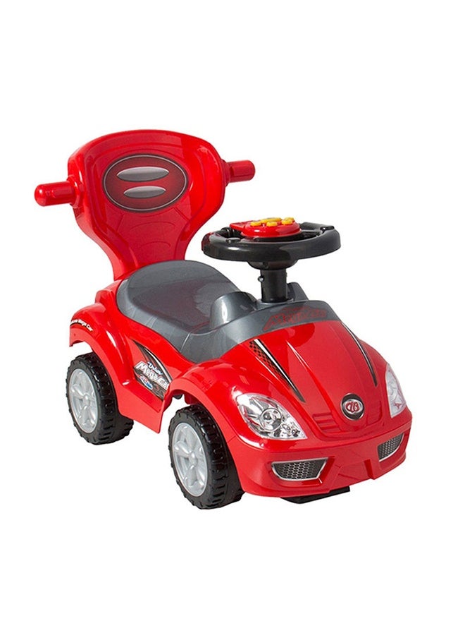 3-In-1 Activity Ride-On Mega Car Comfortable Attractive Premium Quality 62.5x29.5x34cm