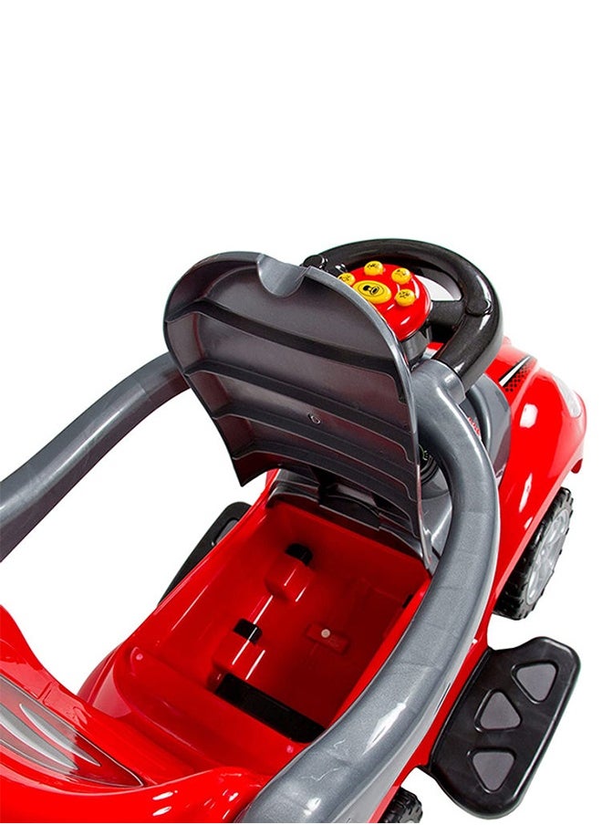 3-In-1 Activity Ride-On Mega Car Comfortable Attractive Premium Quality 62.5x29.5x34cm