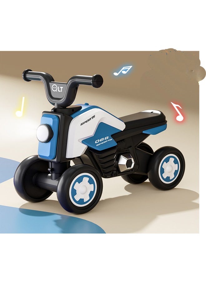 Kids’ Mini Ride-On Motorcycle with Lights and Music - 46 X 43 X 27 CM