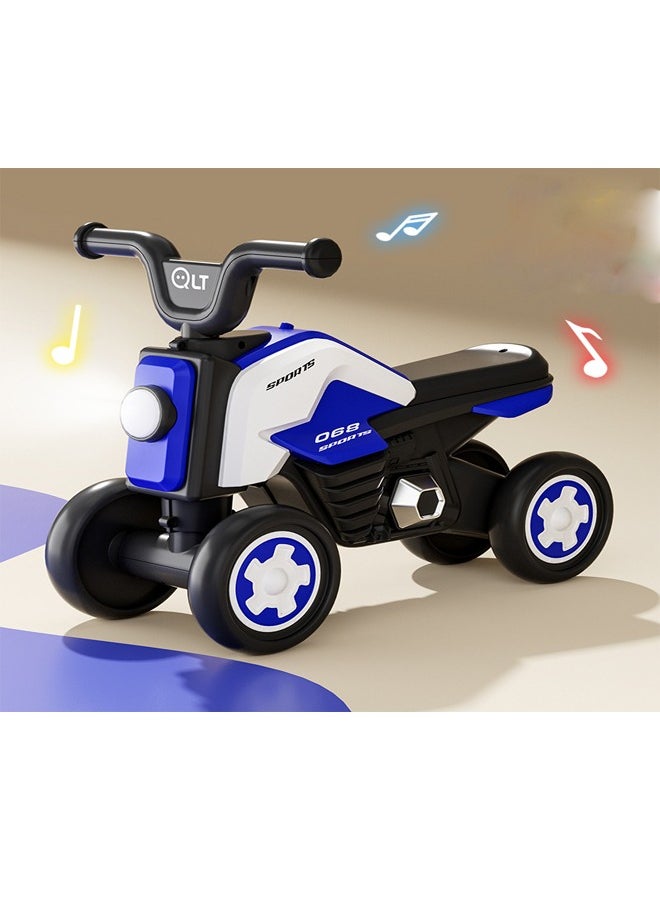 Kids’ Mini Ride-On Motorcycle with Lights and Music - 46 X 43 X 27 CM