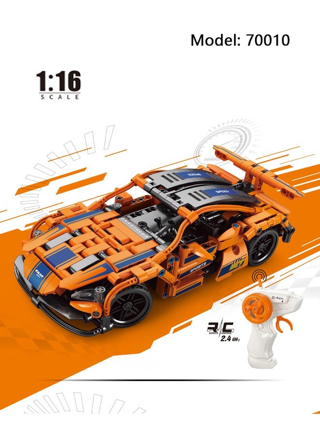 1:16 Sports Car Building Blocks Set , Gift Toy for Boys and Girls 6+ Years Old, Kids Learning and Education