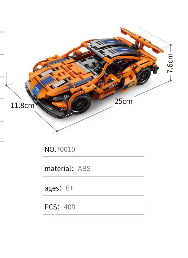 1:16 Sports Car Building Blocks Set , Gift Toy for Boys and Girls 6+ Years Old, Kids Learning and Education