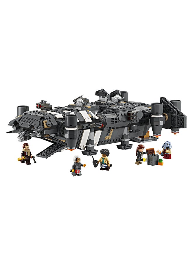 Star Wars: Skeleton Crew The Onyx Cinder Set, Collectible Building Toy For 10+ Year, Includes 5 Character Minifigures (1,324 Pieces)