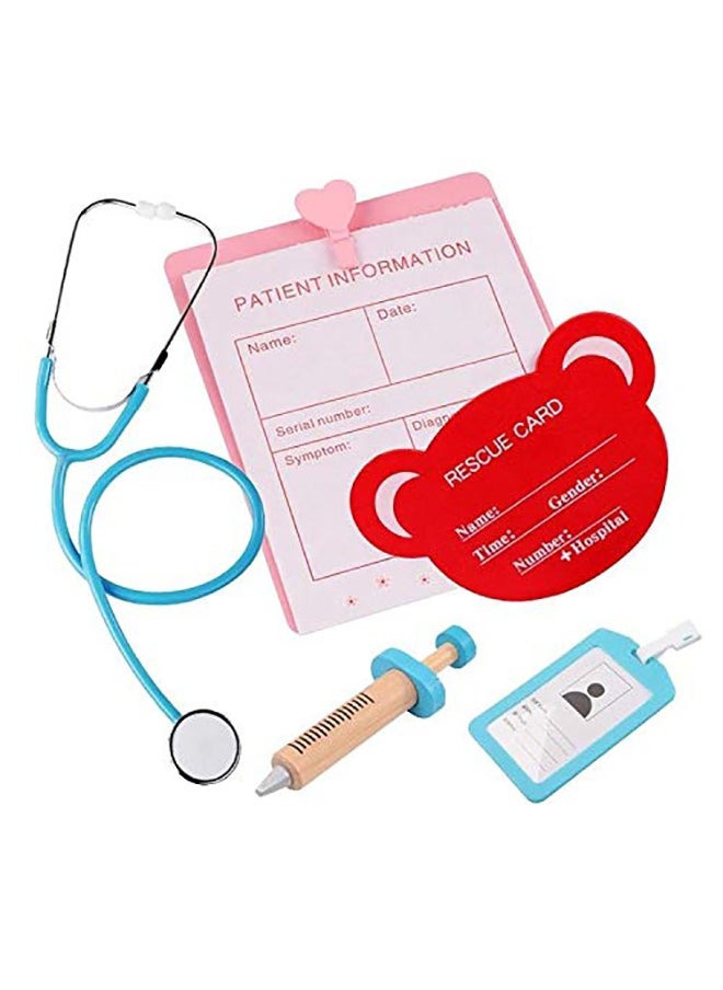 Doctor Dentist Wooden Pretend Play Set