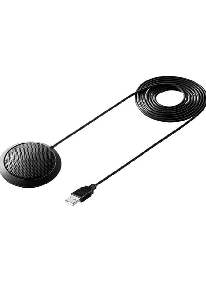 Microphone Omnidirectional Condenser Mic USB Connector for Meeting Business Conference Desktop Computer