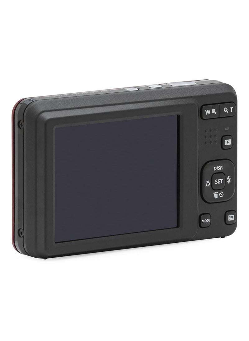 KODAK PIXPRO FZ55-RD 16MP Digital Camera 5X Optical Zoom 28mm Wide Angle 1080P Full HD Video 2.7