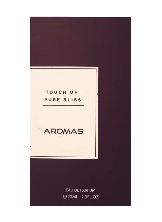 Aromas Touch of Pure Bliss Perfume - Unisex Eau de Parfum Spray Long Lasting Luxurious Fragnance Perfume for Men and Women (70ml)