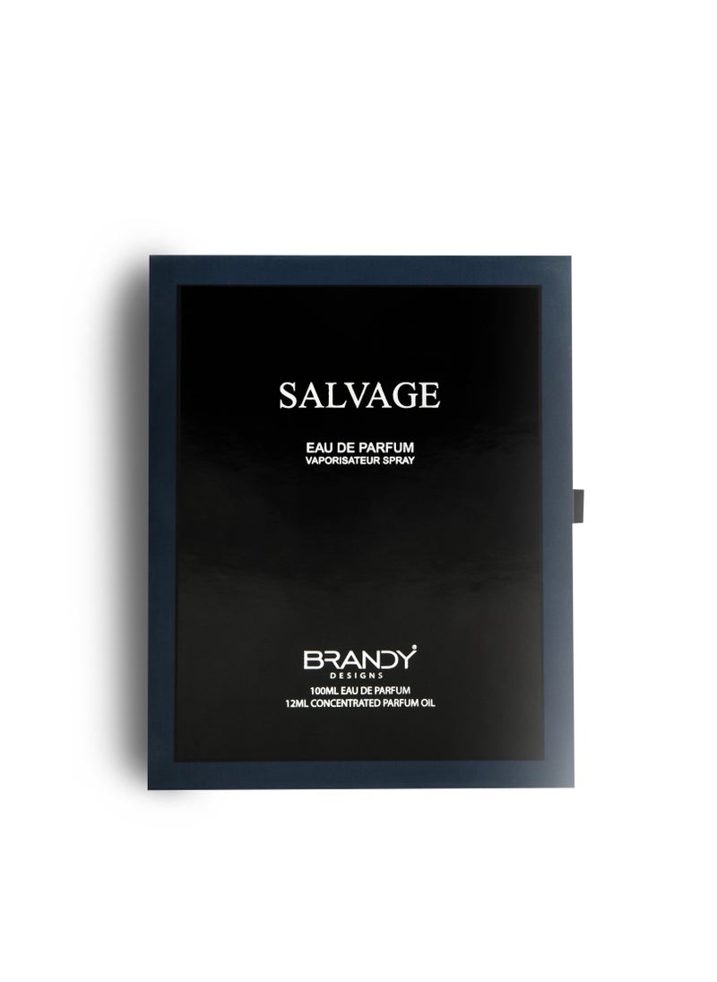Salvage Gift Pack Eau De Parfum/Perfume  100ml  _ Elegant Fragrance For Mens -Enjoy an Exclusive Special Gift