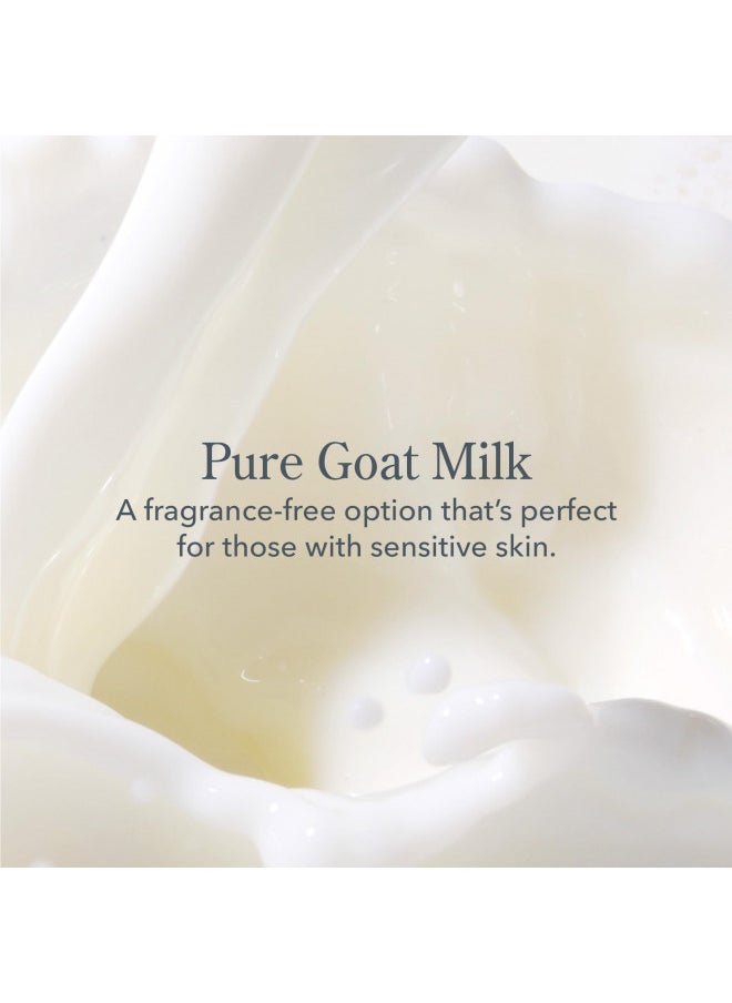 Beekman 1802 Pure Goat Milk Hand Cream, Pure - Fragrance Free - 3.4 oz - Moisturizing Lotion for Dry Skin - Anti-Aging Hydration - Good for Sensitive Skin - Cruelty Free