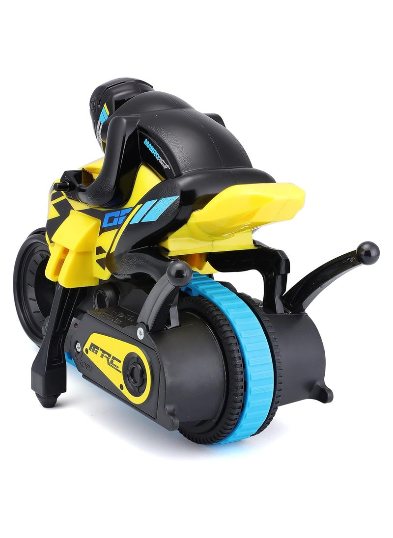 Cyklone MotoBike Remote Control Bike - Runs on Belt (Yellow)