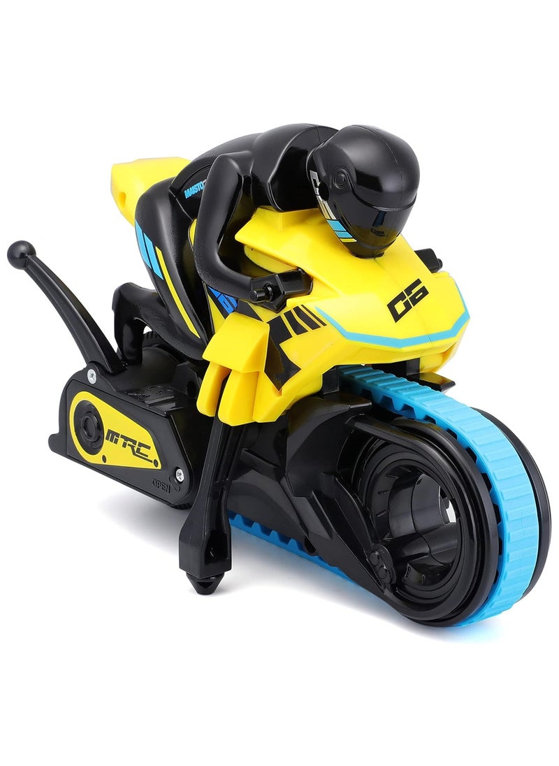 Cyklone MotoBike Remote Control Bike - Runs on Belt (Yellow)