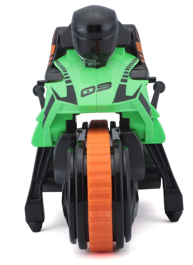 Cyklone MotoBike Remote Control Bike - Runs on Belt (Green)