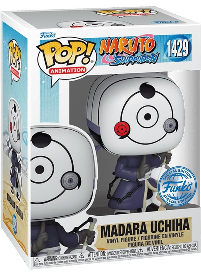 Funko Pop! Animation: Naruto - Madara Uchiha (Masked)(Exc), Collectable Vinyl Figure