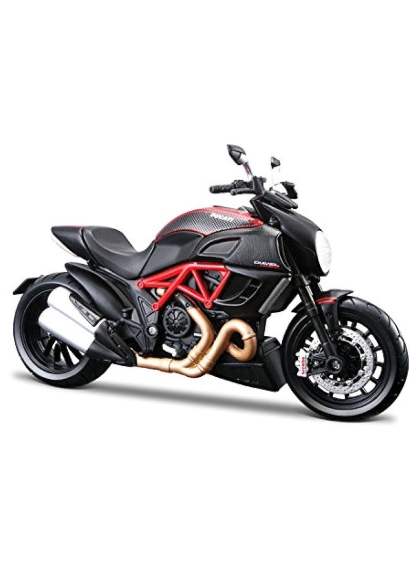 Maisto Metal&Plastic Ducati Diavel Carbon, Multicolor, Kid