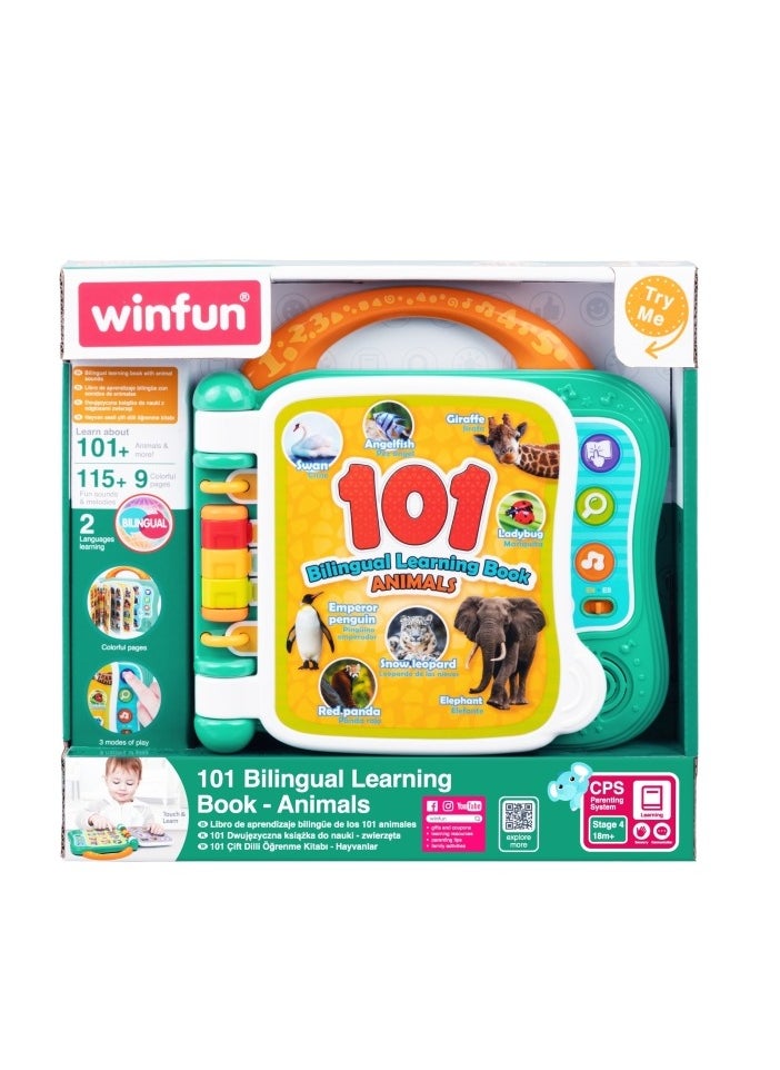 101 Bilingual Learning Book - Animals