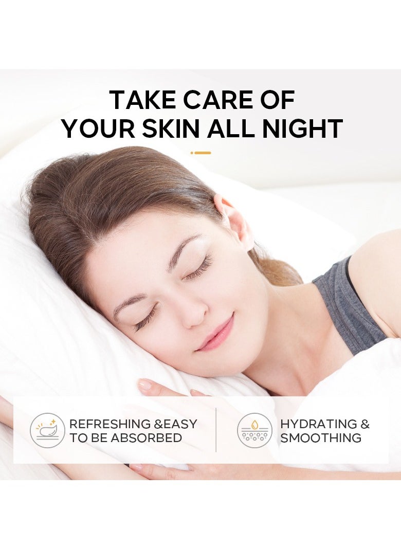 Moisturizing Facial Mask Hydrating Sleeping Face Sheet Masks Repairing and Nourishing Night Face Mask Skin Care