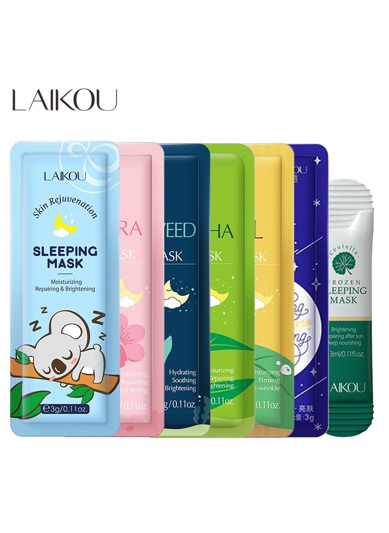 Moisturizing Facial Mask Hydrating Sleeping Face Sheet Masks Repairing and Nourishing Night Face Mask Skin Care