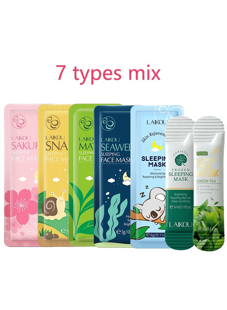 Moisturizing Facial Mask Hydrating Sleeping Face Sheet Masks Repairing and Nourishing Night Face Mask Skin Care