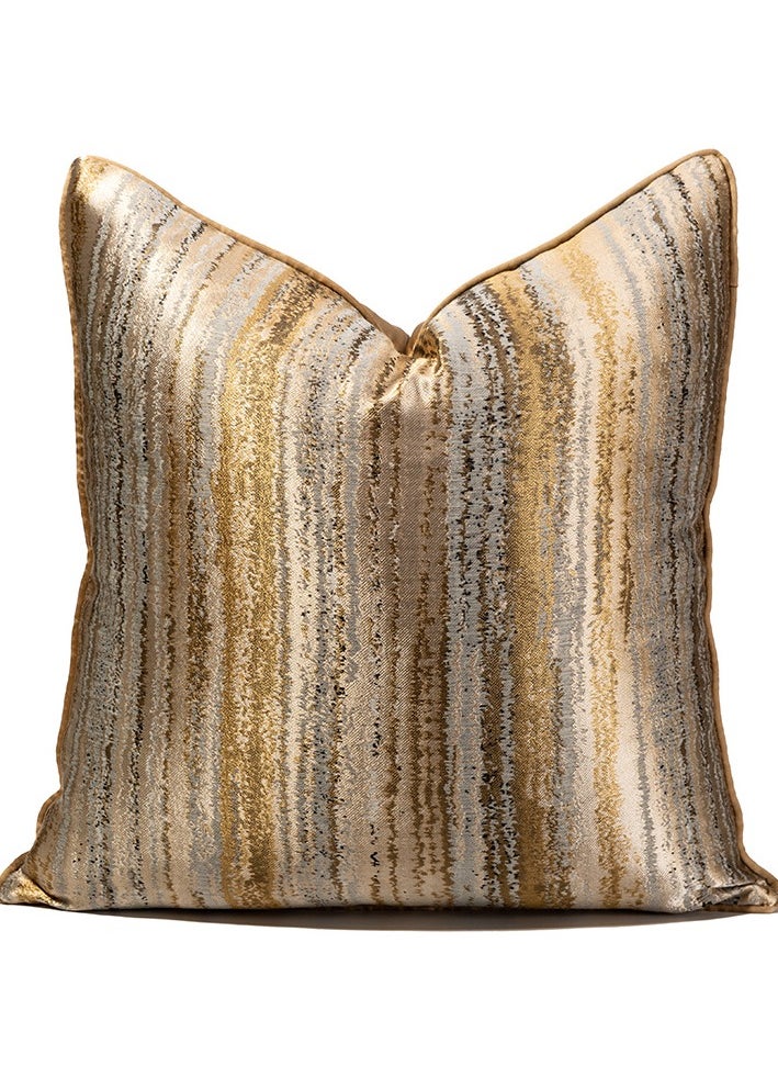 Bedroom Headboard Pillow Cushion Modern Luxury Sofa Gilded Patterned PilloWcase Waist Protection Cushion Waist Pillow