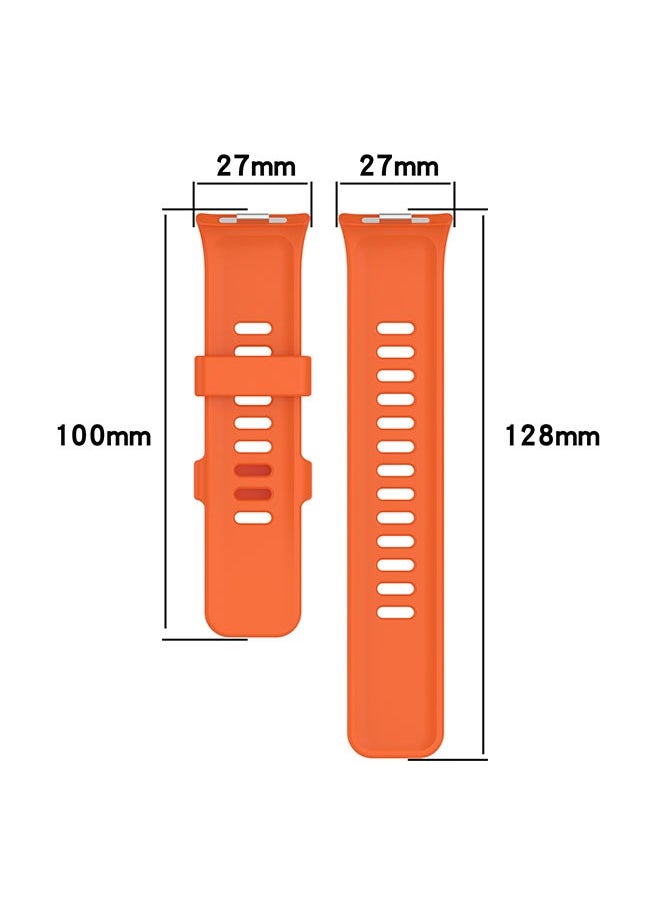 Xiaomi Redmi Watch 4 Straps for Women Men, 3 Pack Soft Silicone Strap Replacement Wristbands Compatible with Xiaomi Watch 4 Sport Silicone Strap