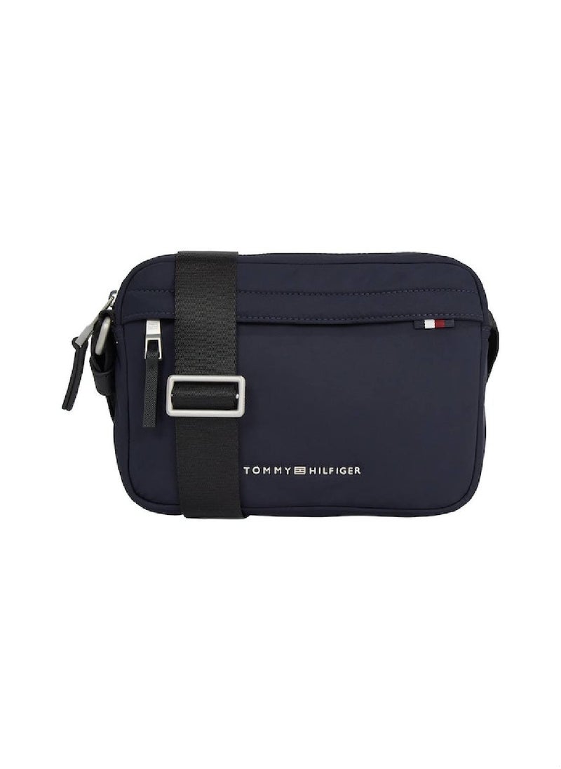 Men's Signature Camera Crossover Bag - Polyester, Blue