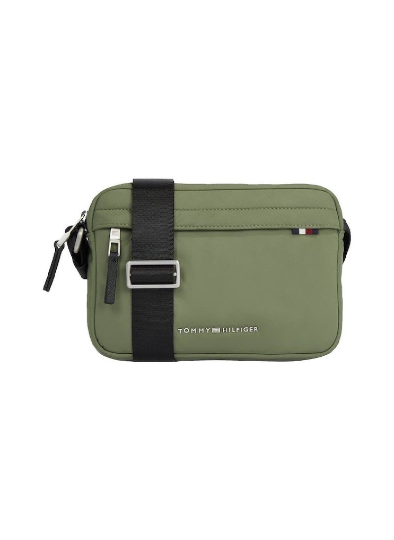 Men's Signature Camera Crossover Bag - Polyester, Green