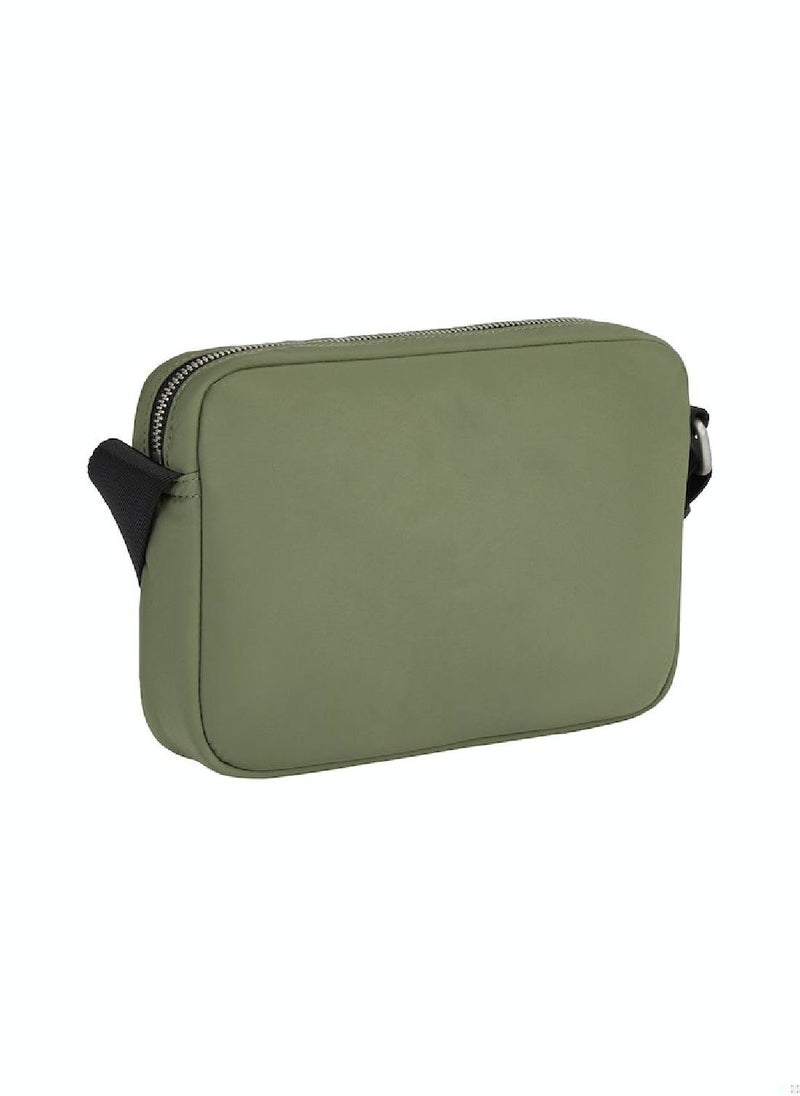 Men's Signature Camera Crossover Bag - Polyester, Green