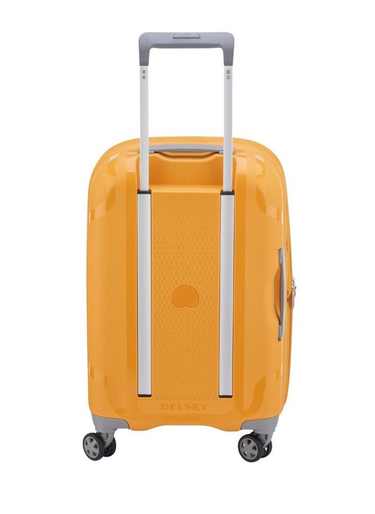 Recycled Clavel 55Cm Expandable 4 Double wheel Cabin Luggage Trolley Yellow