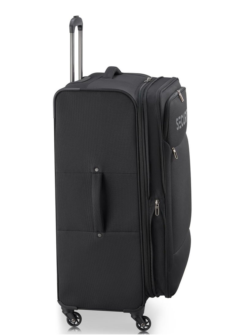 Vanguard 70cm Expandable 4Double Wheel Check-In Luggage Trolley Black