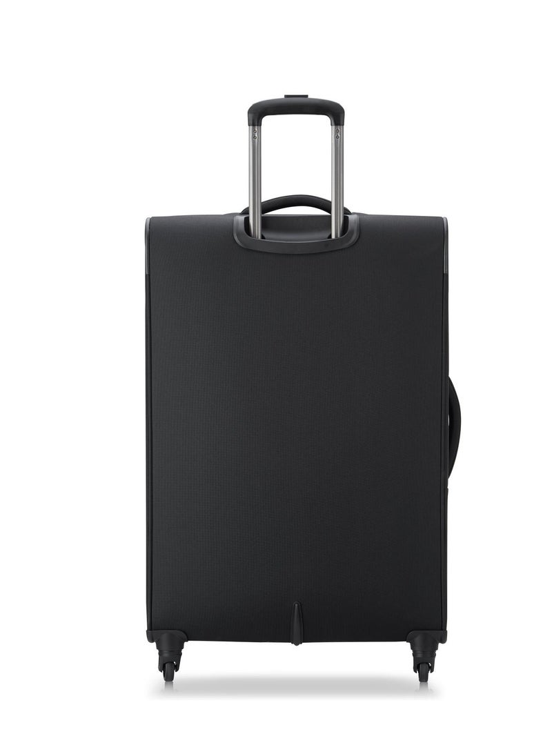 Vanguard 70cm Expandable 4Double Wheel Check-In Luggage Trolley Black