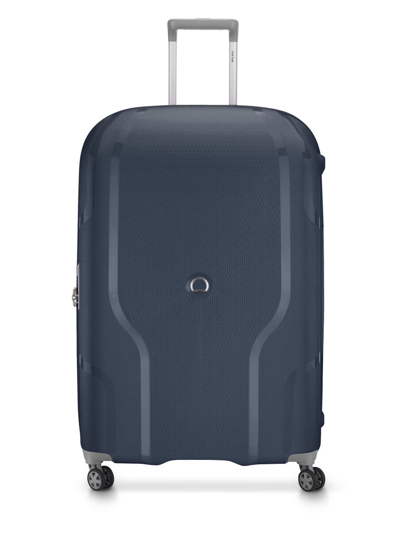 Recycled Clavel 70Cm Expandable 4 Double wheel Check-In Luggage Trolley Blue Jean